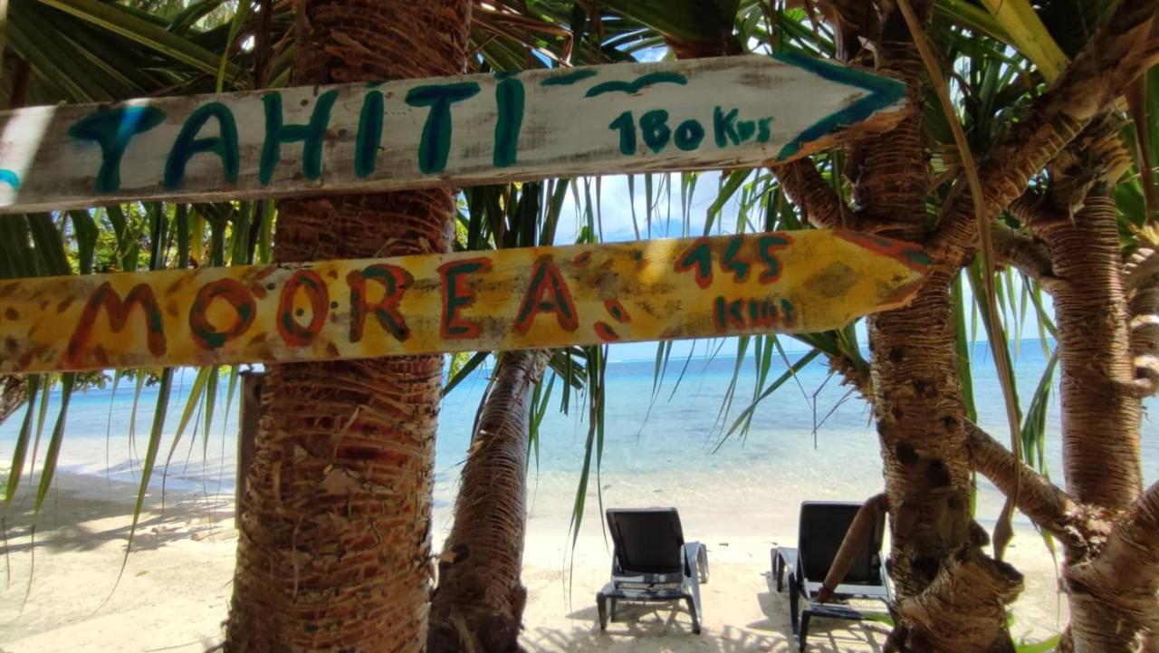 Te Fitii Garden & Beach Fare Buitenkant foto